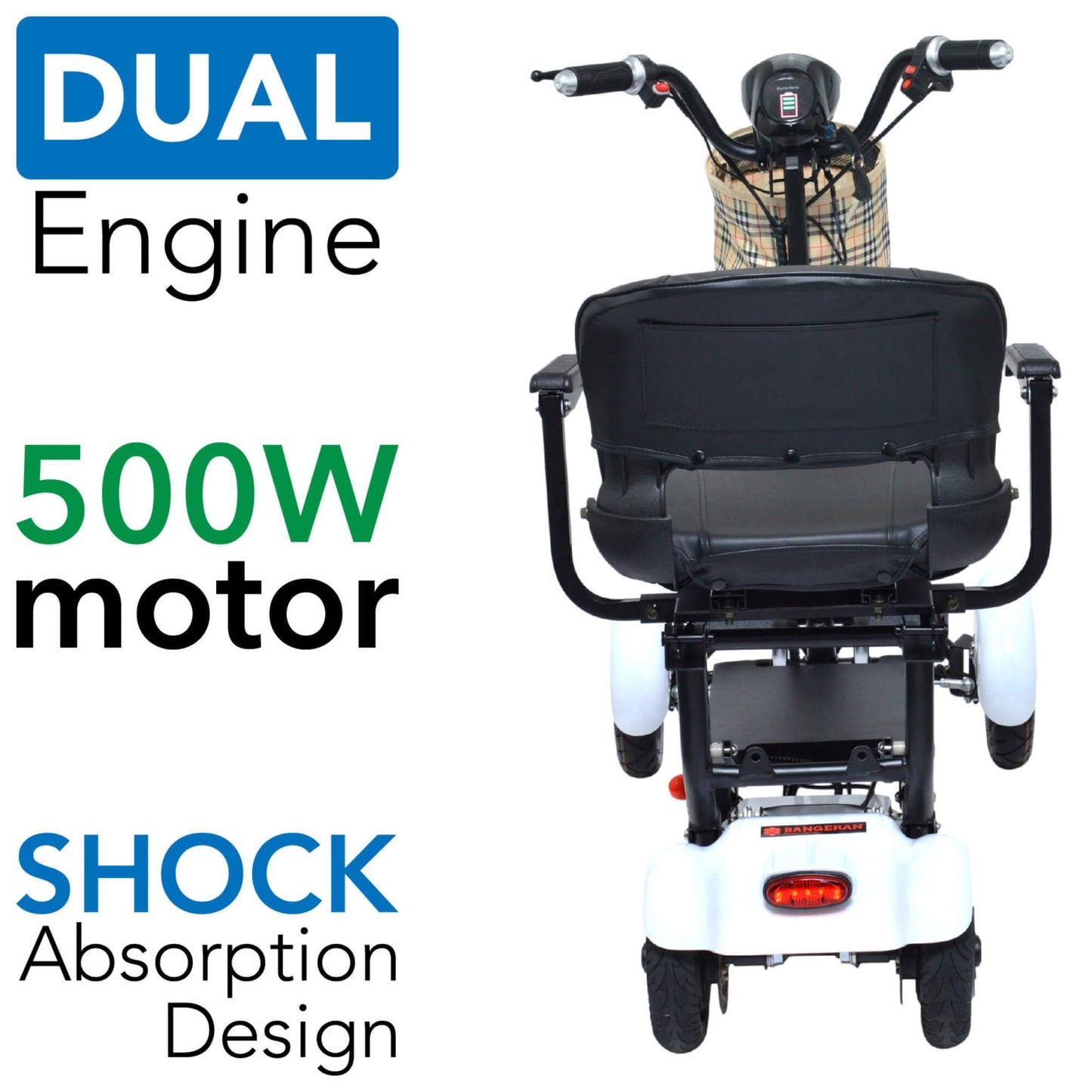 ComfyGo MS-3000 Plus Foldable Mobility Scooters