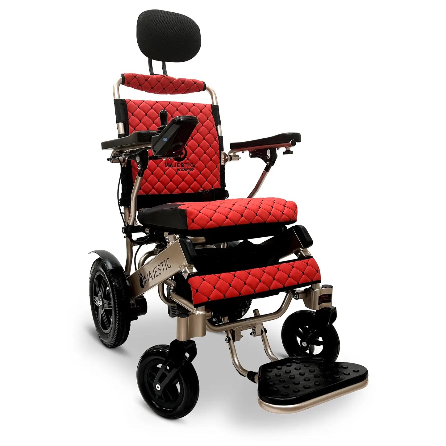 ComfyGo Majestic IQ-9000 Electric Wheelchair, Auto Recline Remote Controlled
