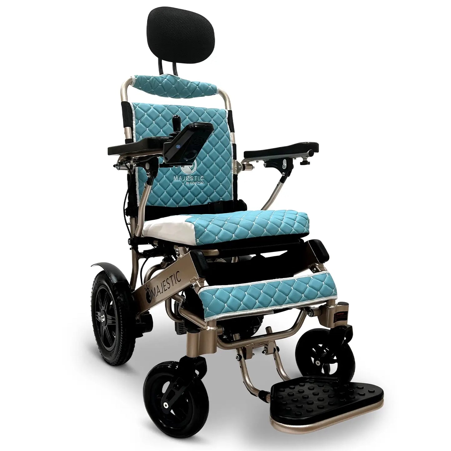 ComfyGo Majestic IQ-9000 Electric Wheelchair, Auto Recline Remote Controlled