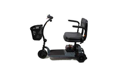 Shoprider Echo+ 3-Wheel Lightweight Mobility Scooter, Precise Turning - Portable For Errands and Airline Travel, Anti-Flat Tires For Seniors