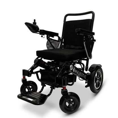ComfyGo Majestic IQ-7000 Automatic Folding Electric Wheelchair - 350lbs Weight Capacity, Anti Flat Tires For Seniors