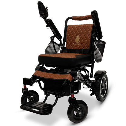 ComfyGo Majestic IQ-7000 Automatic Folding Electric Wheelchair - 350lbs Weight Capacity, Anti Flat Tires For Seniors