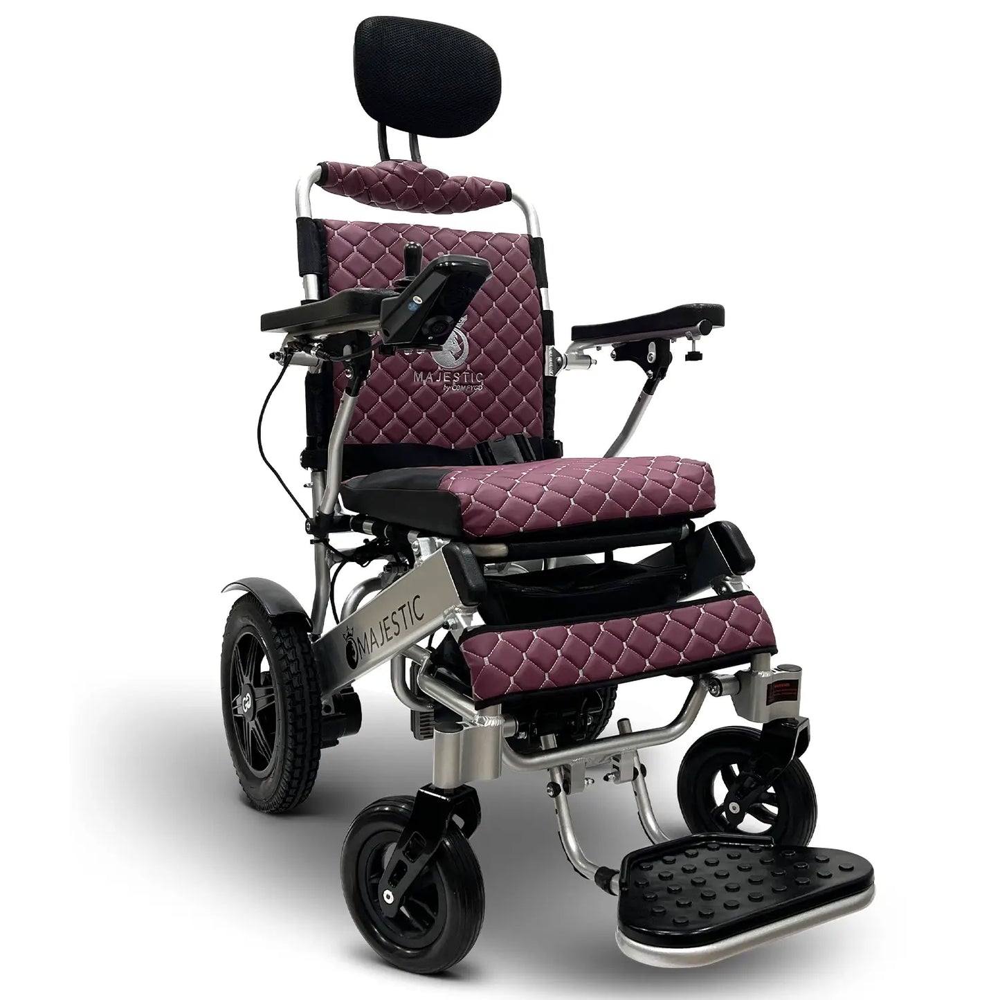 ComfyGo Majestic IQ-9000 Electric Wheelchair, Auto Recline Remote Controlled