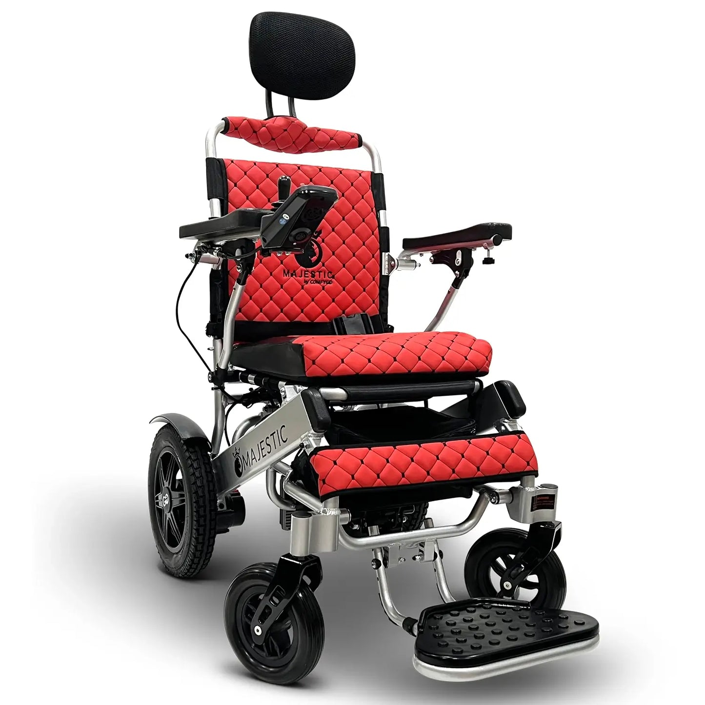 ComfyGo Majestic IQ-9000 Electric Wheelchair, Auto Recline Remote Controlled