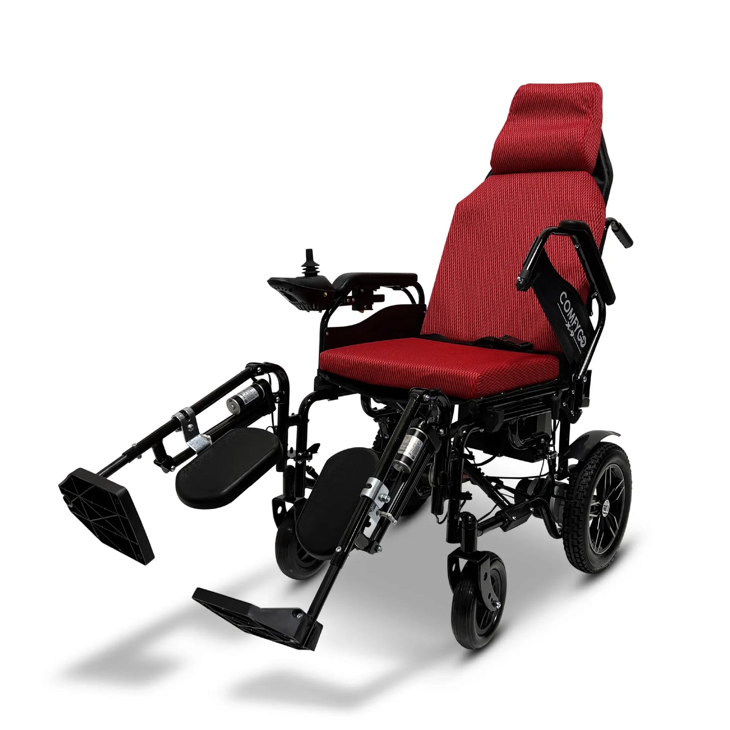 ComfyGo X-9 Electric Wheelchair, Automatic Reclining Backrest & Lifting Leg Rests